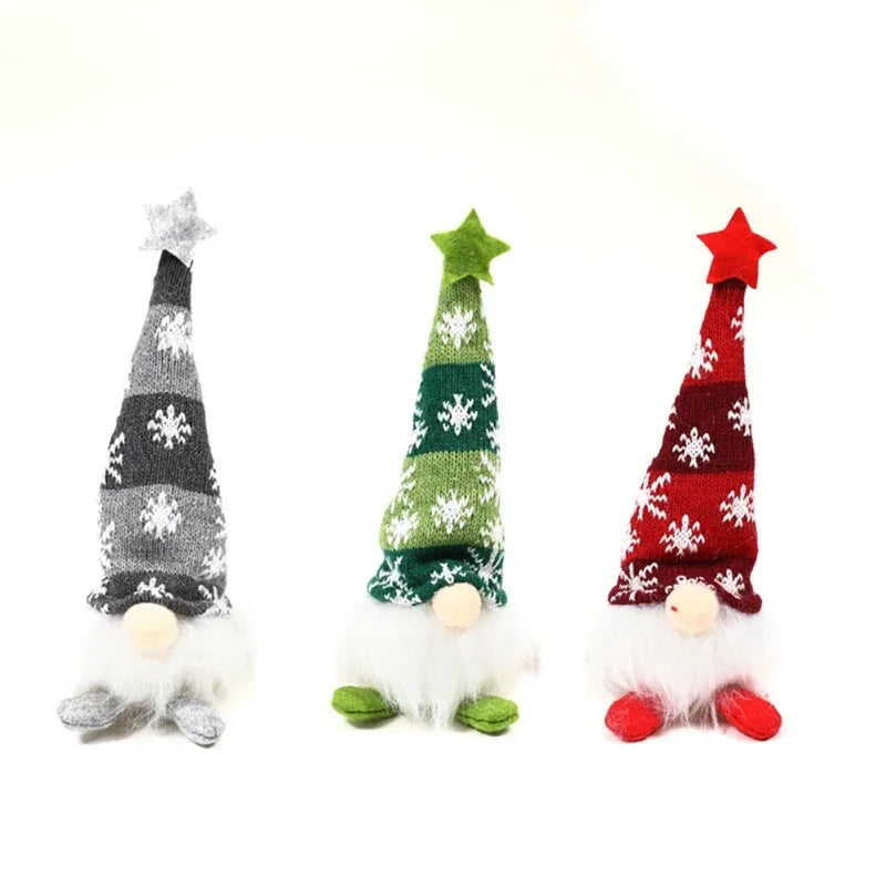 New 6 Styles Glowing Gnome Christmas Faceless Doll Merry Christmas Home Decoration Navidad Natal Gift New Year Christmas Gifts