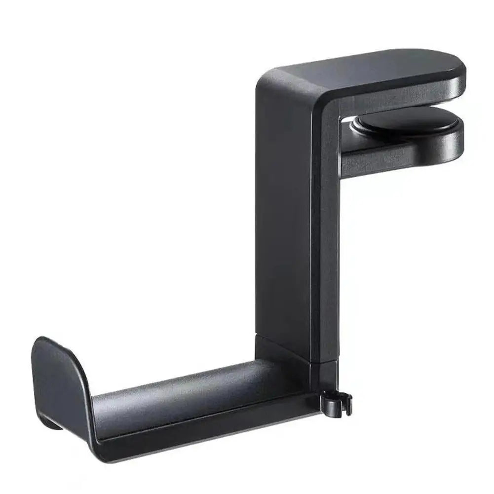 Universal Headphone Stand Adhensive Plastic Wall Mount Hanger Under Desk Headset Rack Holder Support For Gaming Earphone Bracket