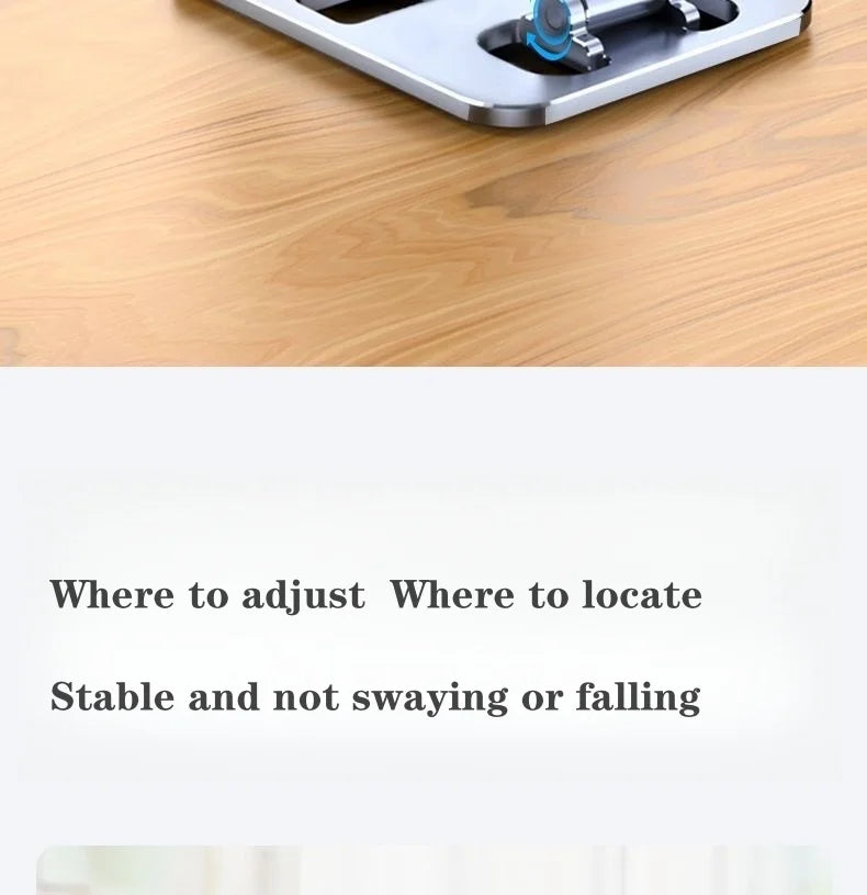 Folding Portable Desktop Metal Mobile Phone Stand Desk Lazy Stand Universal Support Stand for Mobile Phones and Tablets