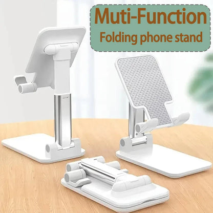 Foldable Mobile Phone Holder Stand Tablet Desk Mount Table Flexible Adjustable Desktop Live Lazy Bracket Support For All Phones