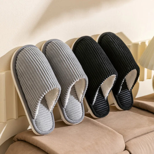 Men Slippers Non Slip Soft Shoes Bedroom Couple's Slippers